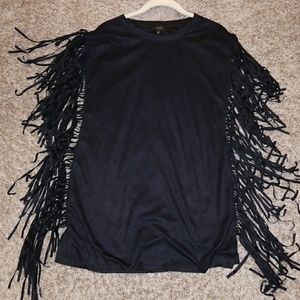 Fringe sleeveless top/dress